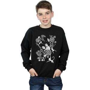 Disney Boy's The Jugle Book Mowgli Tale Sweatshirt in Black Size: 7-8 Years Black 7-8 Years Disney Boy's The Jugle Book Mowgli Tale Sweatshirt in Black Size: 7-8 Years Black 7-8 Years