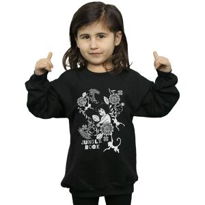 Disney Girl's The Jugle Book Mowgli Tale Sweatshirt in Black Size: 7-8 Years Black 7-8 Years Disney Girl's The Jugle Book Mowgli Tale Sweatshirt in Black Size: 7-8 Years Black 7-8 Years