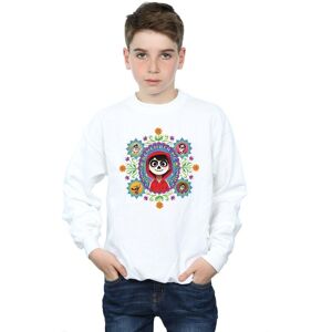 Disney Boy's Coco Remember Me Sweatshirt in White Size: 7-8 Years White 7-8 Years Disney Boy's Coco Remember Me Sweatshirt in White Size: 7-8 Years White 7-8 Years