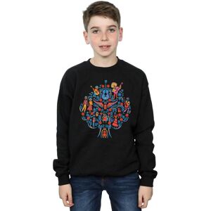 Disney Boy's Coco Tree Pattern Sweatshirt in Black Size: 7-8 Years Black 7-8 Years Disney Boy's Coco Tree Pattern Sweatshirt in Black Size: 7-8 Years Black 7-8 Years
