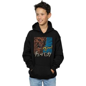 Star Wars Boy's Chewbacca Roar Pop Art Hoodie in Black Size: 7-8 Years Black 7-8 Years Star Wars Boy's Chewbacca Roar Pop Art Hoodie in Black Size: 7-8 Years Black 7-8 Years