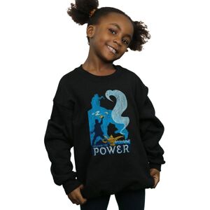 Disney Girl's Aladdin Movie Unleash The Power Sweatshirt in Black Size: 3-4 Years Black 3-4 Years Disney Girl's Aladdin Movie Unleash The Power Sweatshirt in Black Size: 3-4 Years Black 3-4 Years