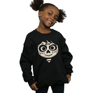 Disney Girl's Coco Miguel Skeleton Face Sweatshirt in Black Size: 7-8 Years Black 7-8 Years Disney Girl's Coco Miguel Skeleton Face Sweatshirt in Black Size: 7-8 Years Black 7-8 Years