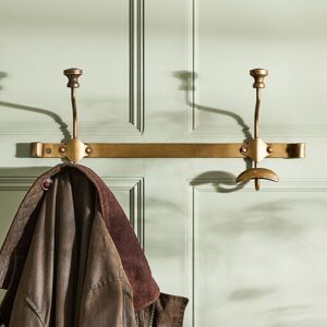 Dibor Vintage Style Duke Short Antique Brass Metal Coat Holder Wall Hooks in Gold Size: Small Gold S Dibor Vintage Style Duke Short Antique Brass Metal Coat Holder Wall Hooks in Gold Size: Small Gold S