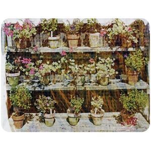 Benjamin Tate Design Plant Pots Blanket in Natural Size: 120 cm x 150 cm Natural 120 cm x 150 cm Benjamin Tate Design Plant Pots Blanket in Natural Size: 120 cm x 150 cm Natural 120 cm x 150 cm