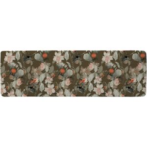 Benjamin Tate Design Imprint Fantastic Paint Bouquet Runner Rug in Natural Size: 67 cm x 230 cm Natural 67 cm x 230 cm Benjamin Tate Design Imprint Fantastic Paint Bouquet Runner Rug in Natural Size: 67 cm x 230 cm Natural 67 cm x 230 cm