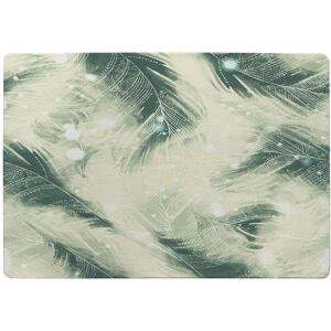 Benjamin Tate Design Feathers Fantastic Birds With Decorative Ornaments Rug in Natural Size: Large Natural Large Benjamin Tate Design Feathers Fantastic Birds With Decorative Ornaments Rug in Natural Size: Large Natural Large