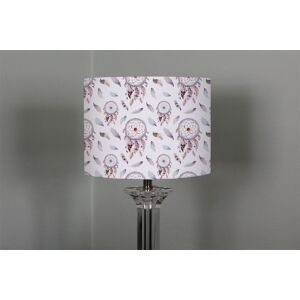 Benjamin Tate Design dreamcatcher & feather pattern ceiling lamp shade in Natural Natural Benjamin Tate Design dreamcatcher & feather pattern ceiling lamp shade in Natural Natural