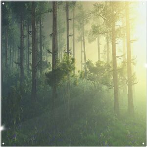 Benjamin Tate Design Sun, trees in a haze of light, glowing fog among the trees Designer Splash Back in Natural Natural Benjamin Tate Design Sun, trees in a haze of light, glowing fog among the trees Designer Splash Back in Natural Natural