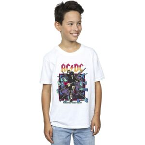AC/DC Boy's Blow Up Your Video Jump T-Shirt in White Size: 7-8 Years White 7-8 Years AC/DC Boy's Blow Up Your Video Jump T-Shirt in White Size: 7-8 Years White 7-8 Years