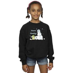 Star Wars Girl's Seasons Greetings Sweatshirt in Black Size: 5-6 Years Black 5-6 Years Star Wars Girl's Seasons Greetings Sweatshirt in Black Size: 5-6 Years Black 5-6 Years