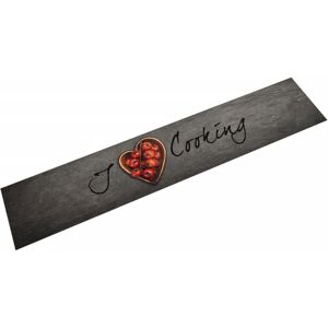 Berkfield Home Kitchen Rug Washable Cooking Text 60x300 cm Velvet in Grey Grey 60x300 cm Berkfield Home Kitchen Rug Washable Cooking Text 60x300 cm Velvet in Grey Grey 60x300 cm