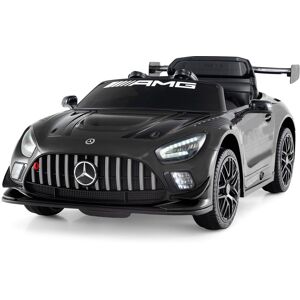 Costway 12V Ride on Car Battery Powered Electric Vehicle in Black Black Costway 12V Ride on Car Battery Powered Electric Vehicle in Black Black