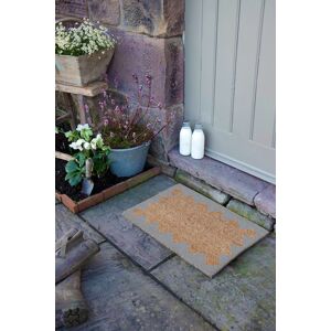 Artsy Mats Grey Classic Wavey Framed Doormat Size: 40 cm x 60 cm Grey 40 cm x 60 cm Artsy Mats Grey Classic Wavey Framed Doormat Size: 40 cm x 60 cm Grey 40 cm x 60 cm