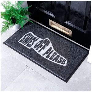 Artsy Mats Shoes Off-Doormat (70 x 40cm) in Black Size: 40 cm x 70 cm Black 40 cm x 70 cm Artsy Mats Shoes Off-Doormat (70 x 40cm) in Black Size: 40 cm x 70 cm Black 40 cm x 70 cm