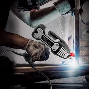 Living and Home Portable Handheld Welder with IGBT Inverter & 5 Variable Current Adjustment-Black/Grey/Green in Grey Grey Living and Home Portable Handheld Welder with IGBT Inverter & 5 Variable Current Adjustment-Black/Grey/Green in Grey Grey