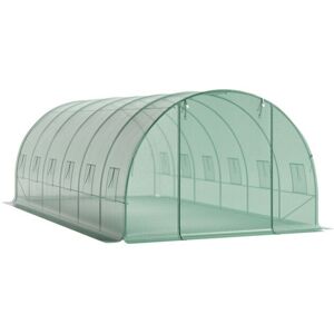 The hot sale Green Outdoor Walk-in Tunnel Greenhouse with Steel Frame Green The hot sale Green Outdoor Walk-in Tunnel Greenhouse with Steel Frame Green
