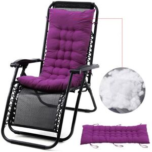 Garden Sanctuary 48x125cm Beach Lounge Seat Cushion Office Sofa Chair Cushion Rocking Chair Pad in Purple Size: 48x125 cm Purple 48x125 cm Garden Sanctuary 48x125cm Beach Lounge Seat Cushion Office Sofa Chair Cushion Rocking Chair Pad in Purple Size: 48x125 cm Purple 48x125 cm