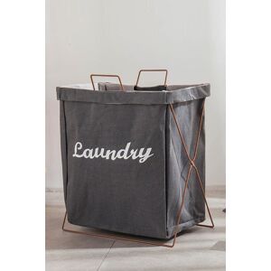 Living and Home Waterproof Foldable Laundry Storage Basket in Grey Grey Living and Home Waterproof Foldable Laundry Storage Basket in Grey Grey