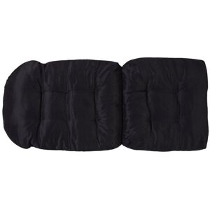 Living and Home 125CM x 53CM Outdoor Waterproof Seat Cushion with Fixing Straps in Black Size: 125 cm x 53 cm Black 125 cm x 53 cm Living and Home 125CM x 53CM Outdoor Waterproof Seat Cushion with Fixing Straps in Black Size: 125 cm x 53 cm Black 125 cm x 53 cm