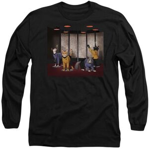 Star Trek Beam Meow Up Long Sleeve T-Shirt, Black Size: Medium Black M Star Trek Beam Meow Up Long Sleeve T-Shirt, Black Size: Medium Black M