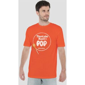 Other Tootsie Roll Pop Logo T-Shirt, Orange Size: Large Orange L Other Tootsie Roll Pop Logo T-Shirt, Orange Size: Large Orange L