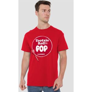 Other Tootsie Roll Tootsie Roll Pop Logo T-Shirt, Red Size: Large Red L Other Tootsie Roll Tootsie Roll Pop Logo T-Shirt, Red Size: Large Red L