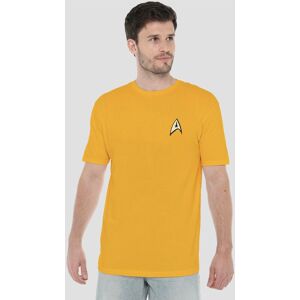 Star Trek Command Uniform T-Shirt, Gold Size: Medium Gold M Star Trek Command Uniform T-Shirt, Gold Size: Medium Gold M