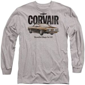 Other Chevrolet Retro Corvair Long Sleeve T-Shirt, Athletic Heather in Grey Size: Large Grey L Other Chevrolet Retro Corvair Long Sleeve T-Shirt, Athletic Heather in Grey Size: Large Grey L