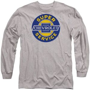 Other Chevrolet Chevy Super Service Long Sleeve T-Shirt, Athletic Heather in Grey Size: 2XL Grey 2XL Other Chevrolet Chevy Super Service Long Sleeve T-Shirt, Athletic Heather in Grey Size: 2XL Grey 2XL