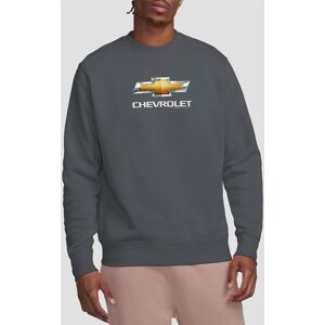 Other Chevrolets Chevy Bowtie Stacked Sweatshirt, Charcoal Size: Large Charcoal L Other Chevrolets Chevy Bowtie Stacked Sweatshirt, Charcoal Size: Large Charcoal L