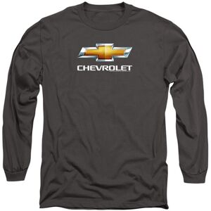 Other Chevrolets Chevy Bowtie Stacked Long Sleeve T-Shirt, Charcoal Size: Small Charcoal S Other Chevrolets Chevy Bowtie Stacked Long Sleeve T-Shirt, Charcoal Size: Small Charcoal S