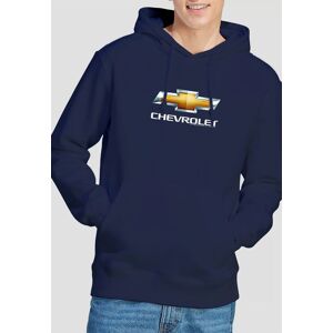 Other Chevrolets Chevy Bowtie Stacked Hoodie, Navy Size: XL Navy XL Other Chevrolets Chevy Bowtie Stacked Hoodie, Navy Size: XL Navy XL