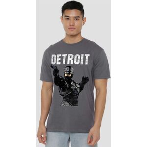 Other Robocop Detroit T-Shirt, Charcoal Size: Large Charcoal L Other Robocop Detroit T-Shirt, Charcoal Size: Large Charcoal L