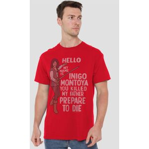 Other Princess Bride Hello My Name Is T-Shirt, Red Size: Medium Red M Other Princess Bride Hello My Name Is T-Shirt, Red Size: Medium Red M