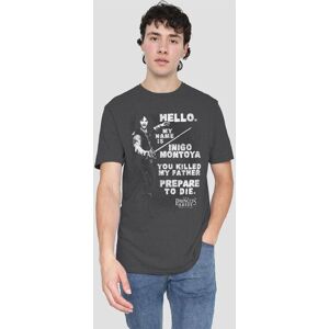 Other Princess Bride Hello Again T-Shirt, Charcoal Size: 2XL Charcoal 2XL Other Princess Bride Hello Again T-Shirt, Charcoal Size: 2XL Charcoal 2XL