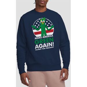 Other Gumby For President Sweatshirt, Navy Size: Large Navy L Other Gumby For President Sweatshirt, Navy Size: Large Navy L