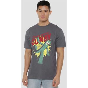 Other Gumby Bendable T-Shirt, Charcoal Size: Medium Charcoal M Other Gumby Bendable T-Shirt, Charcoal Size: Medium Charcoal M