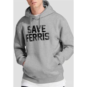 Other Ferris Bueller Save Ferris Hoodie, Athletic Heather in Grey Size: 2XL Grey 2XL Other Ferris Bueller Save Ferris Hoodie, Athletic Heather in Grey Size: 2XL Grey 2XL