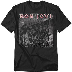 Bon Jovi Slippery Cover T-Shirt, Black Size: 5XL Black 5XL Bon Jovi Slippery Cover T-Shirt, Black Size: 5XL Black 5XL