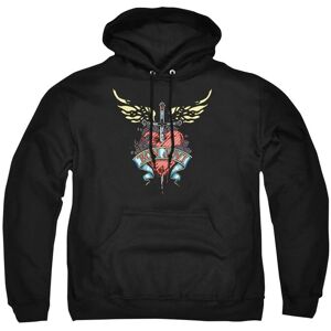 Bon Jovi Daggered Hoodie, Black Size: 2XL Black 2XL Bon Jovi Daggered Hoodie, Black Size: 2XL Black 2XL