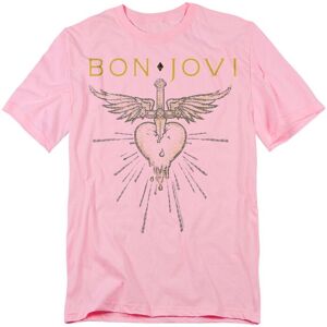 Bon Jovi Greatest Hits T-Shirt, Pink Size: 2XL Pink 2XL Bon Jovi Greatest Hits T-Shirt, Pink Size: 2XL Pink 2XL