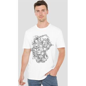 Teenage Mutant Ninja Turtles Tmnt Shinobis T-Shirt, White Size: 5XL White 5XL Teenage Mutant Ninja Turtles Tmnt Shinobis T-Shirt, White Size: 5XL White 5XL