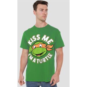 Teenage Mutant Ninja Turtles St. Patrick'S Day Kiss Me T-Shirt, Kelly Green Size: Small Green S Teenage Mutant Ninja Turtles St. Patrick'S Day Kiss Me T-Shirt, Kelly Green Size: Small Green S