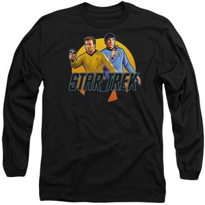 Star Trek Phasers Ready Long Sleeve T-Shirt, Black Size: Medium Black M Star Trek Phasers Ready Long Sleeve T-Shirt, Black Size: Medium Black M