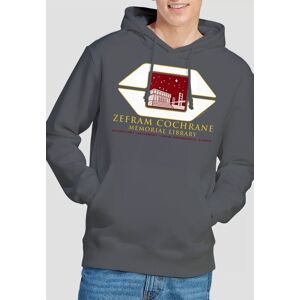 Star Trek Cochrane Library Hoodie, Charcoal Size: 2XL Charcoal 2XL Star Trek Cochrane Library Hoodie, Charcoal Size: 2XL Charcoal 2XL