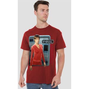Star Trek Tpol T-Shirt, Cardinal in Red Size: 2XL Red 2XL Star Trek Tpol T-Shirt, Cardinal in Red Size: 2XL Red 2XL