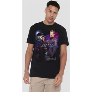 Star Trek Captain Archer T-Shirt, Black Size: 2XL Black 2XL Star Trek Captain Archer T-Shirt, Black Size: 2XL Black 2XL