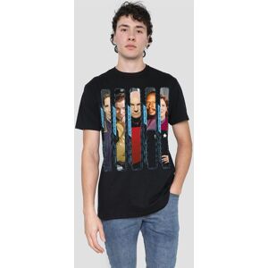 Star Trek The Captains T-Shirt, Black Size: Medium Black M Star Trek The Captains T-Shirt, Black Size: Medium Black M