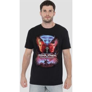 Star Trek The Final Frontier(Movie) T-Shirt, Black Size: 3XL Black 3XL Star Trek The Final Frontier(Movie) T-Shirt, Black Size: 3XL Black 3XL